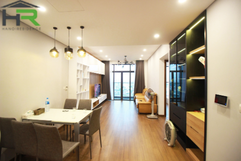Open view modern 3 bedroom apartment in T1 Sun Ancora Luong Yen for rent