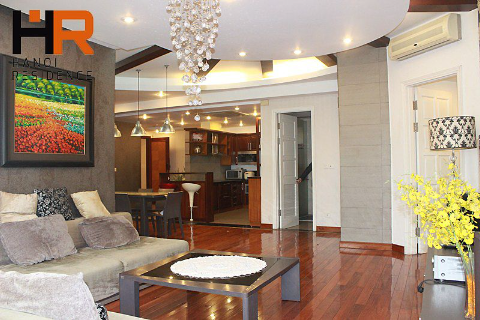 Luxurious apartment for rent in Ciputra with open kitchen, 3 bedrooms