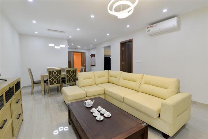 Pretty and fully furnished 3 bedroom apartment for rent in L3 building Ciputra