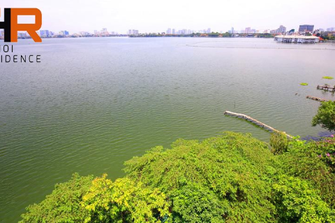 Lake view one bedroom apartment for rent in Yen Phu village