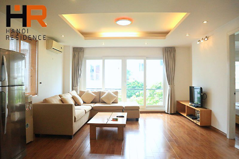 High floor & bright apartment 02 beds for rent in Tay Ho district