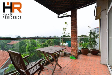 Big balocny & Nice view 01 bedroom apartment for rent in Tay Ho dist