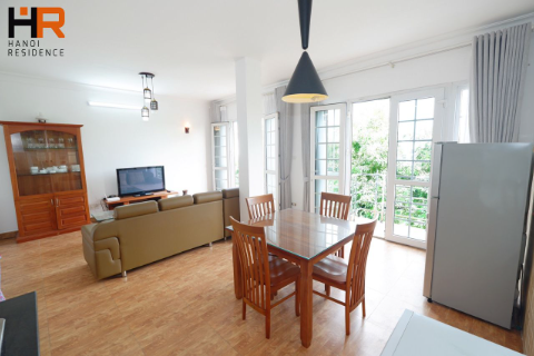 Bright one bedroom apartment with balcony & lake view on Tu Hoa st