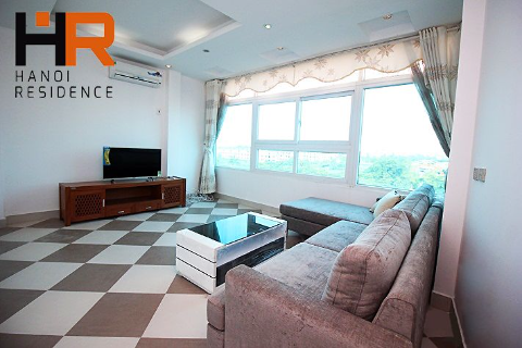 Bright 02 bedrooms with nice view for rent in Tay Ho dist