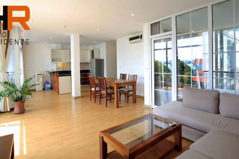 Tay Ho Apartment for rent near Elegant Suites, balcony, bright & 3 bedrooms