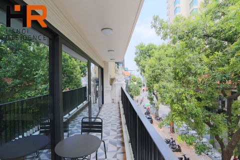 Green view 03 bedroom apartment for rent in Truc Bach, Ba Dinh dist