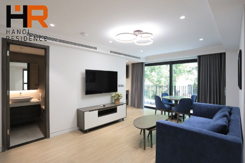 Brand-new 02 bedroom apartment for rent on Truc Bach area