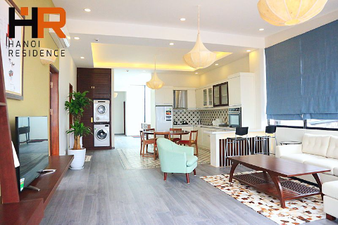 Large Terrace serviced apartment 03 bedrooms for rent in Tay Ho district