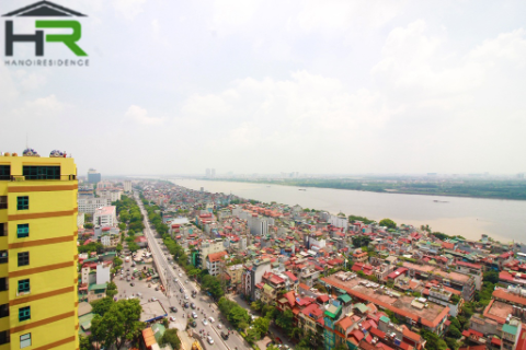 2 bedroom apartment for rent in T3 Sun Ancora Luong Yen with nice view