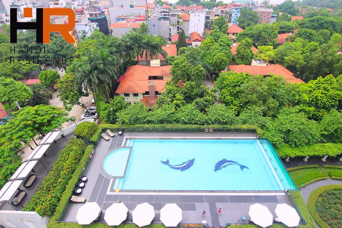 Luxury serviced apartment 04 bedrooms for rent on Dang Thai Mai, Tay Ho dist