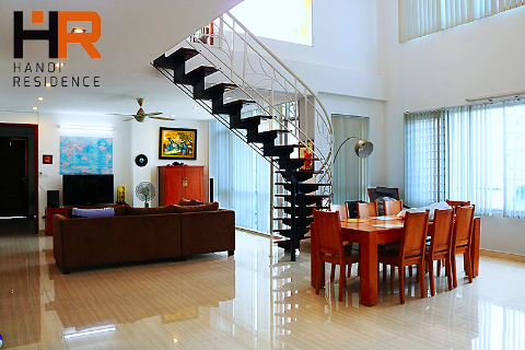 Tay Ho Serviced apartment for rent, 3 bedroom, balconies and lake view
