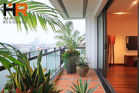 High quality 04 beds serviced apartment with lake view in Tay Ho district