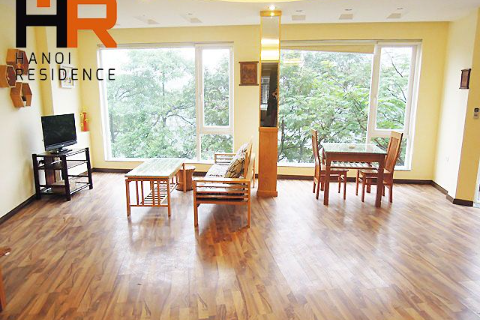 Bright one bed apartment with lake view in Truc Bach Lake