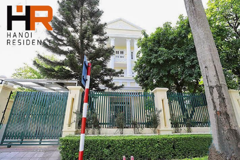 Spacious Coner Villa Ciputra for rent in block C, 5 bedroom, partly furnished