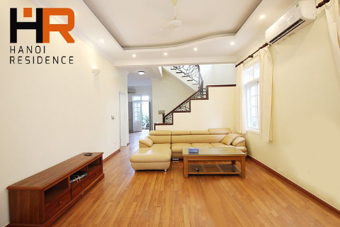 Villa 05 bedrooms for rent in Ciputra, nature light, big courtyard