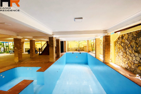 Swimming pool villa in Tay Ho with large yard and 5 beds