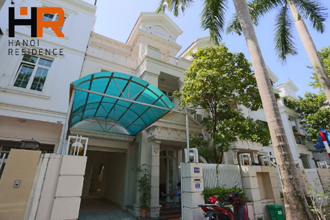 Charming villa 03 bedrooms for rent in block T Ciputra, Ha Noi