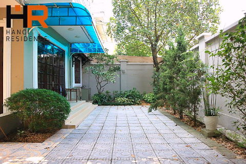 Villa for rent in Ciputra near UNIS, 05 bedrooms, unfurnished, nice garden