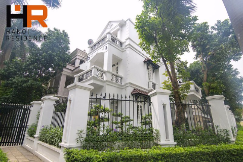 Brand-new Corner villa near UNIS for rent, 04 beds, unfurnished