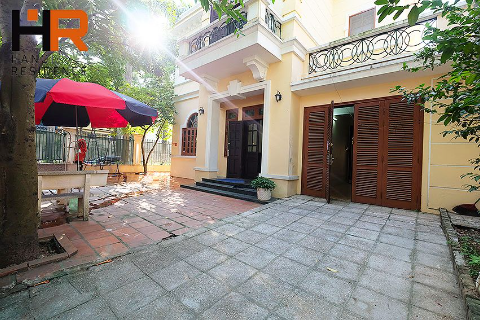 Coner villa 05 beds, fully funished with big yard for rent in Ciputra