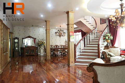 Luxurious coner villa for rent in Ciputra, 4 bed, block T & sauna bath