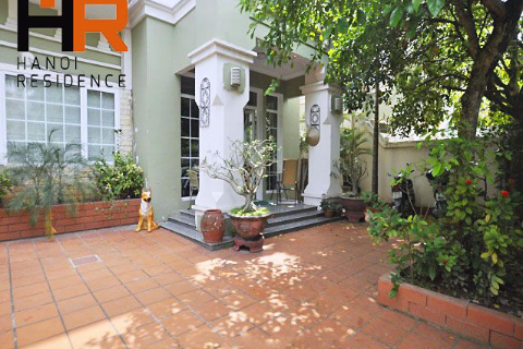 Partly furnished villa Ciputra for rent with big yards & 5 bedrooms
