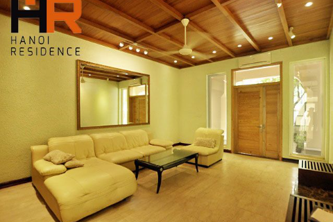 Quality villa in Ciputra for rent, block T, 4 beds & parlty furnished