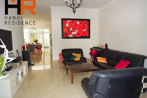 Charming villa 05 bedrooms, furnished for rent in block T Ciputra