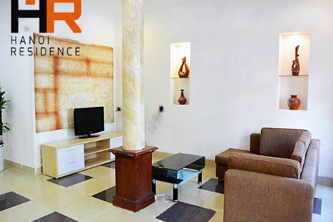 Ciputra villa for rent in block C, 4 bedrooms and furniture, near Unis