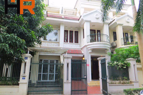 Good price 04 bedrooms villa for rent in block C Ciputra, Ha Noi