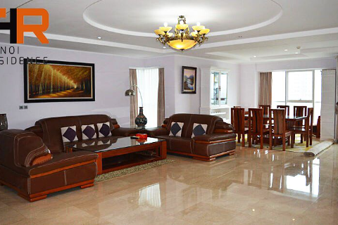 Newly furnished apartment 04 bedrooms for rent in L tower Ciputra