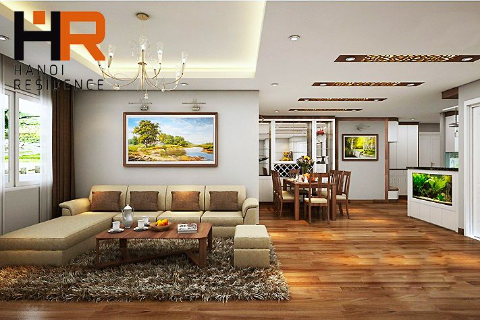 Newly renovated Ciputra apartment 03 beds in E building, modern furnished