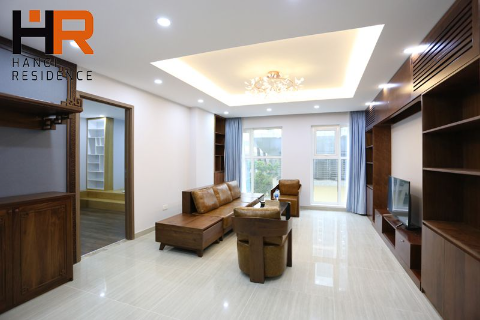 154m2 apartment with 03 beds, fully furnished for rent in L building Ciputra