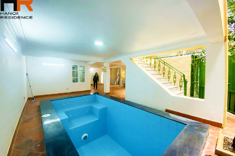 Newly renovated house 05 beds with pool for rent in Dang Thai Mai, Tay Ho dist