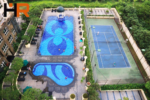 Nice view apartment for rent in P building Ciputra with 4 bedrooms