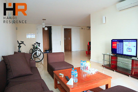 4 bedroom Apartment for rent in P building Ciputra with nice furniture