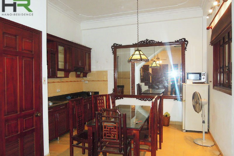 House for rent in Nghi Tam village, 3 bedroom, furnished & rooftop