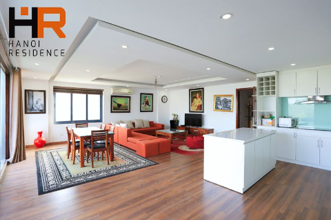 Spacious & Modern apartment 03 beds for rent on Xuan Dieu st