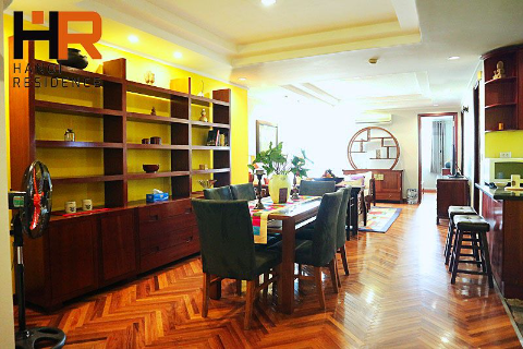 Fully furnished apartment for rent in Ciputra, 3 bedrooms