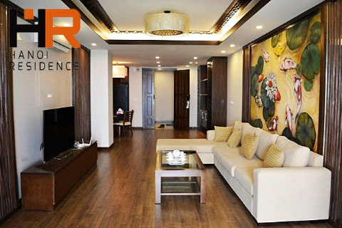 Ciputra apartment 3 bedrooms for rent, fully furnished in P buiding
