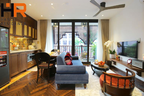 Serviced apartment one bedroom wint nice balcony in Hoan Kiem dist