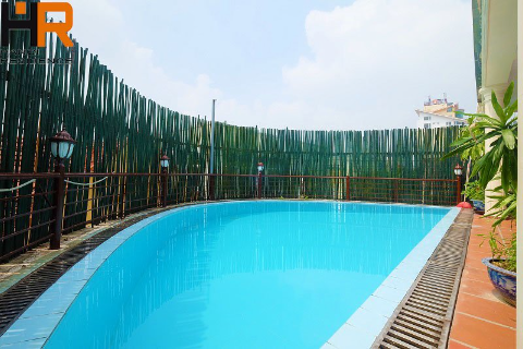 Charming 5-Bedroom House with Swimming Pool for rent in Tay Ho