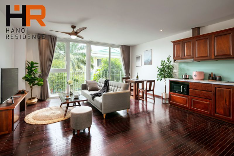 Modern one bedroom apartment with nice roof terrace in Tay Ho dist