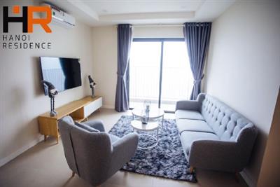 Modern furnishing 02 beds apartment for rent in KOSMO, Tay Ho district