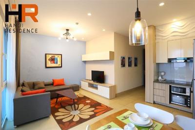 High floor apartment 02 beds with modern furnished in Tay Ho dist