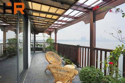 Top floor & Lake side 02 beds apartment with high quality furnished in Yen Phu village