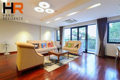 Luxurious 02 beds serviced apartment with balcony & Lake view in Xuan Dieu street