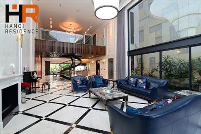 Spacious & Modern triplex apartment 04 beds with elevator for rent in Tay Ho dist