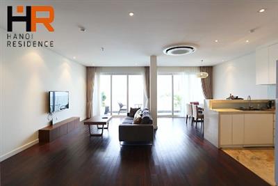 Luxury apartment 02 bedroom with big balcony & lake view in Quang An street