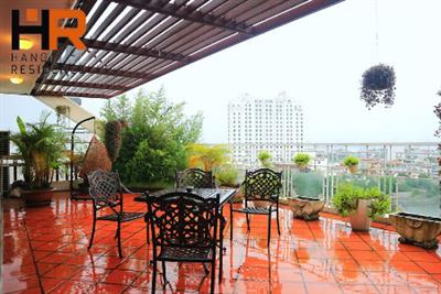 Beautiful duplex apartment 02 bedrooms for rent in Tay Ho district